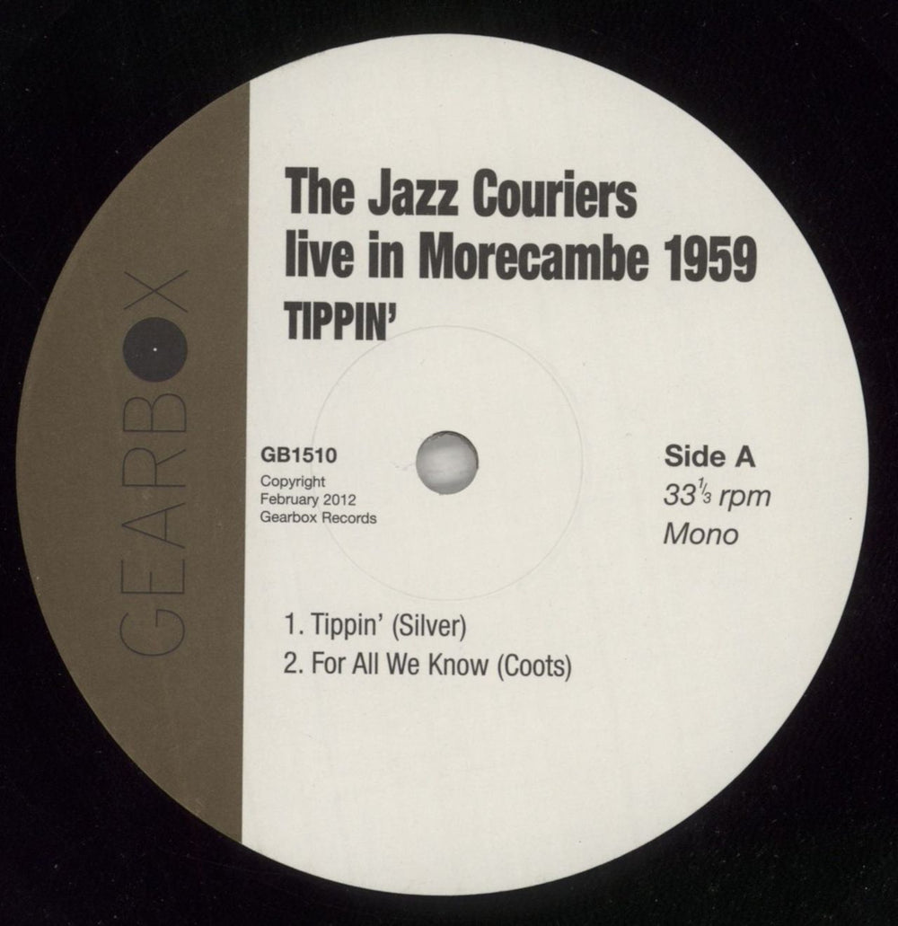 Tubby Hayes Tippin' - The Jazz Couriers Live In Morecambe 1959 - 180gm Vinyl UK vinyl LP album (LP record) TH-LPTI849221