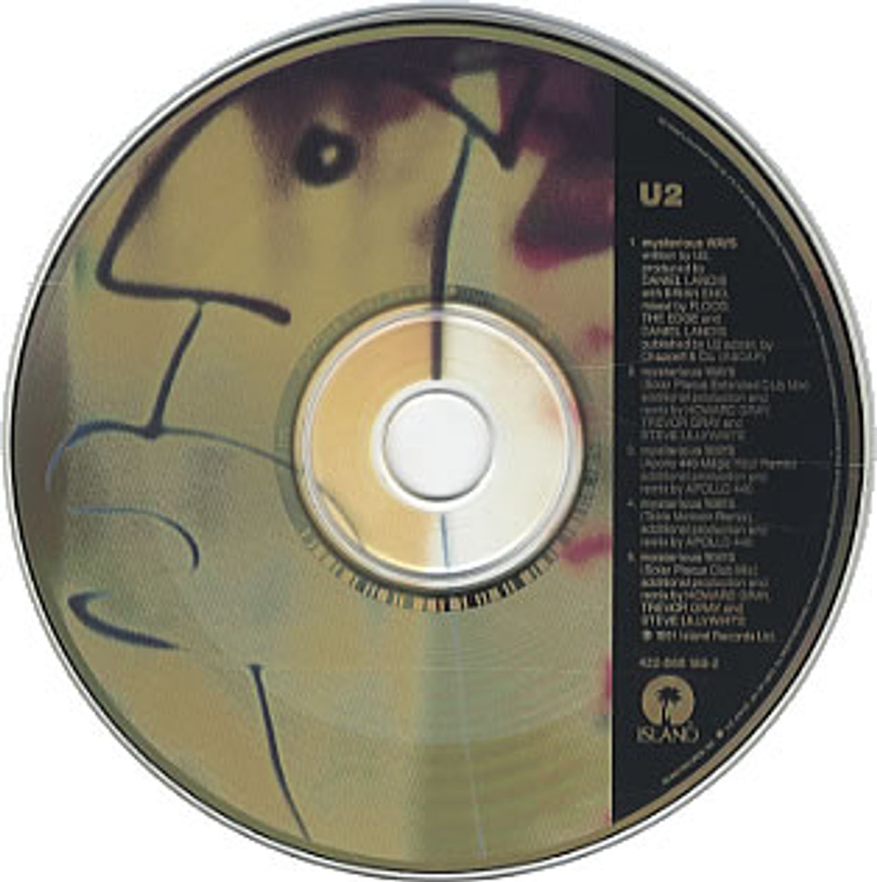 U2 Mysterious Ways US CD single (CD5 / 5") U-2C5MY69372