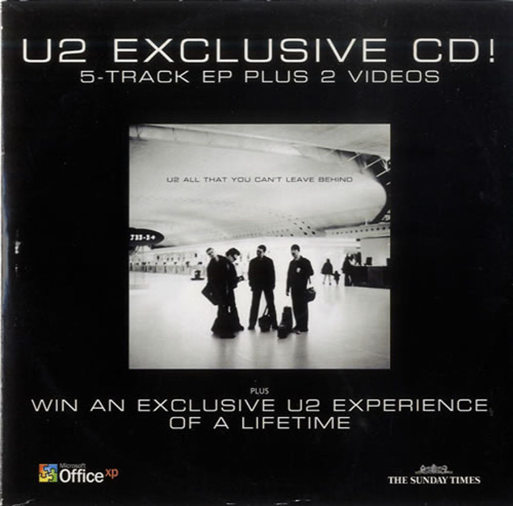 U2 U2 Exclusive CD UK Promo CD single (CD5 / 5") LYN18269