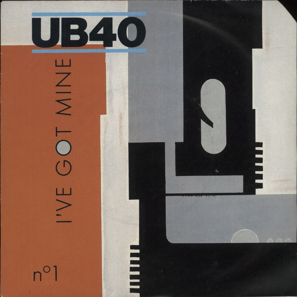 UB40 I've Got Mine - Inj UK 7" vinyl single (7 inch record / 45) DEP6