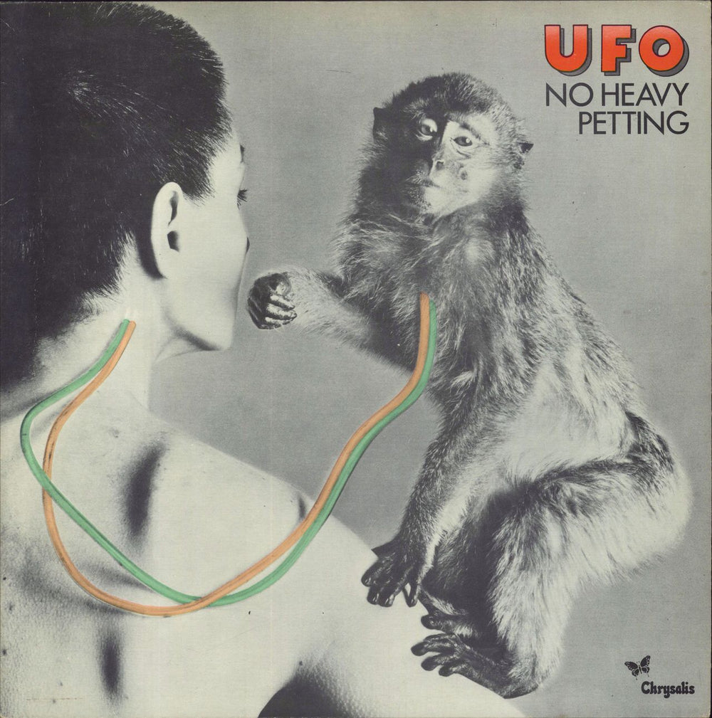 UFO No Heavy Petting Singapore vinyl LP album (LP record) 6307574