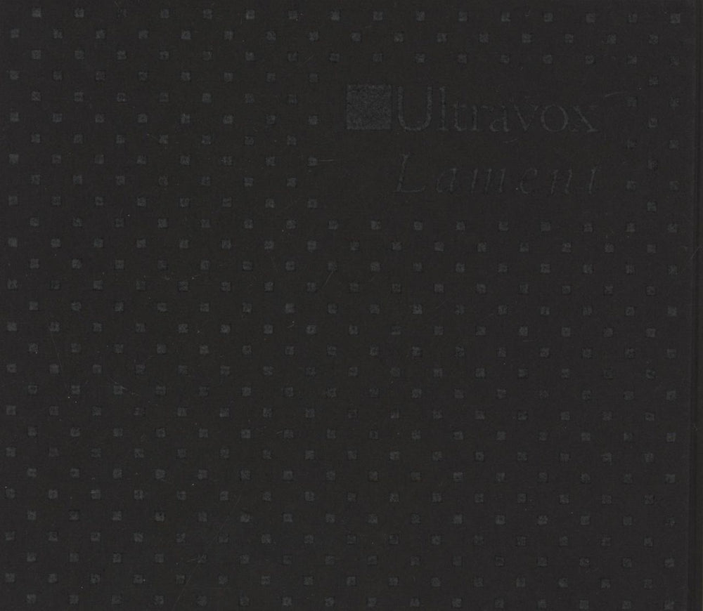 Ultravox Lament UK 2 CD album set (Double CD) CRCX1009