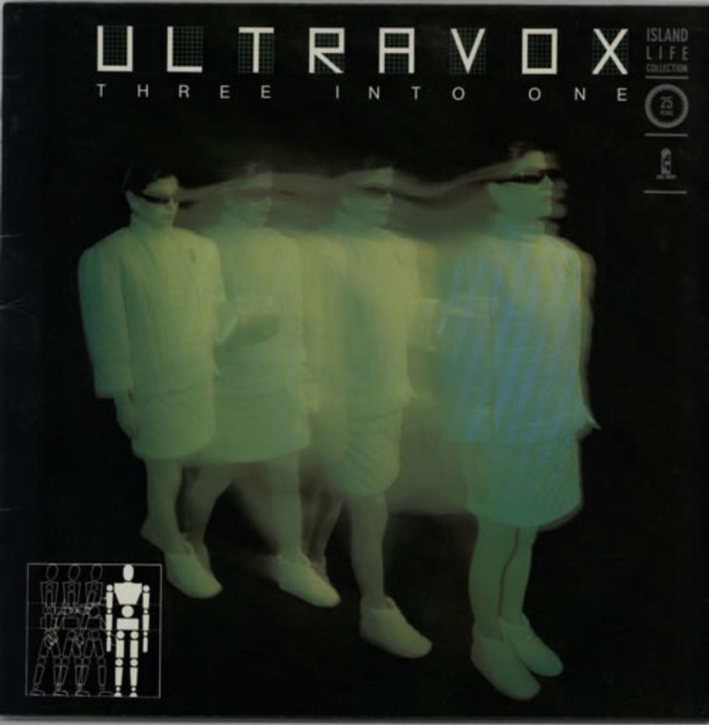 Ultravox Three Into One UK vinyl LP album (LP record) ILPM9614