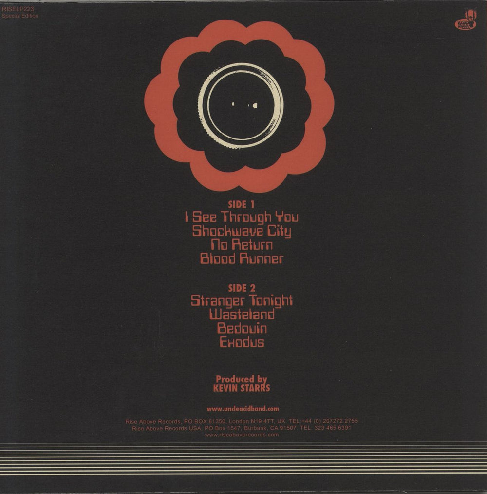 Uncle Acid & The Deadbeats Wasteland -Diehard Edition - Violet Sparkle Vinyl + Patch UK vinyl LP album (LP record)