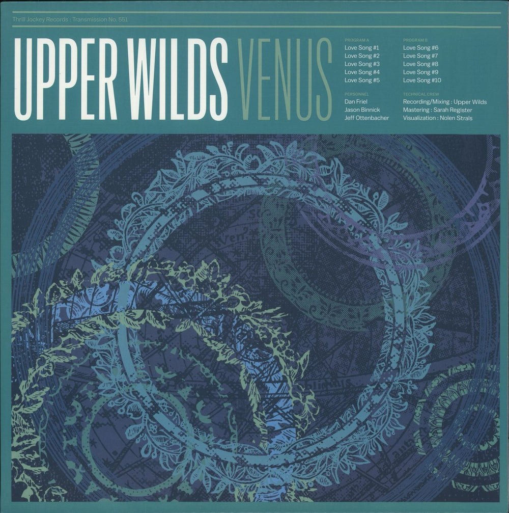 Upper Wilds Venus - Green Translucent Vinyl US vinyl LP album (LP record) THRILL551