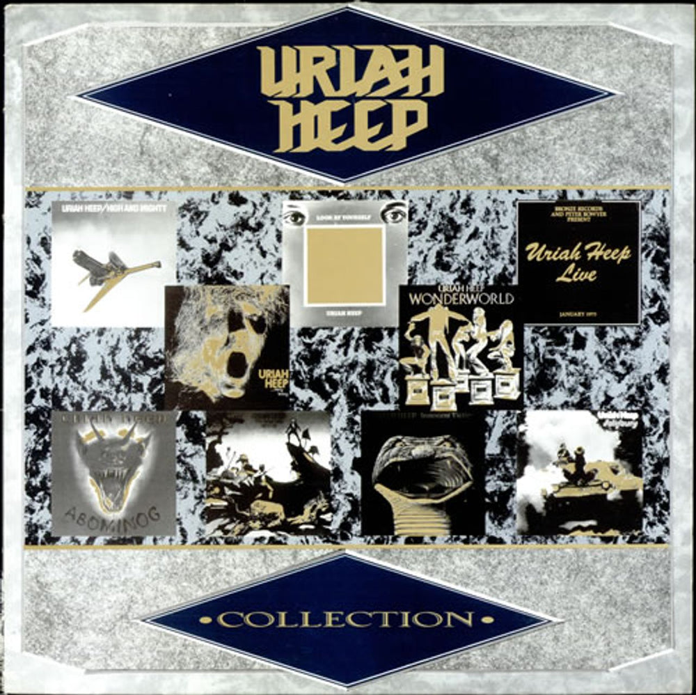 Uriah Heep Collection UK vinyl LP album (LP record) LLM3019