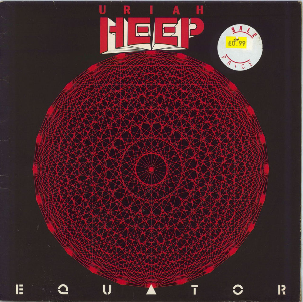 Uriah Heep Equator UK vinyl LP album (LP record) PRT26414