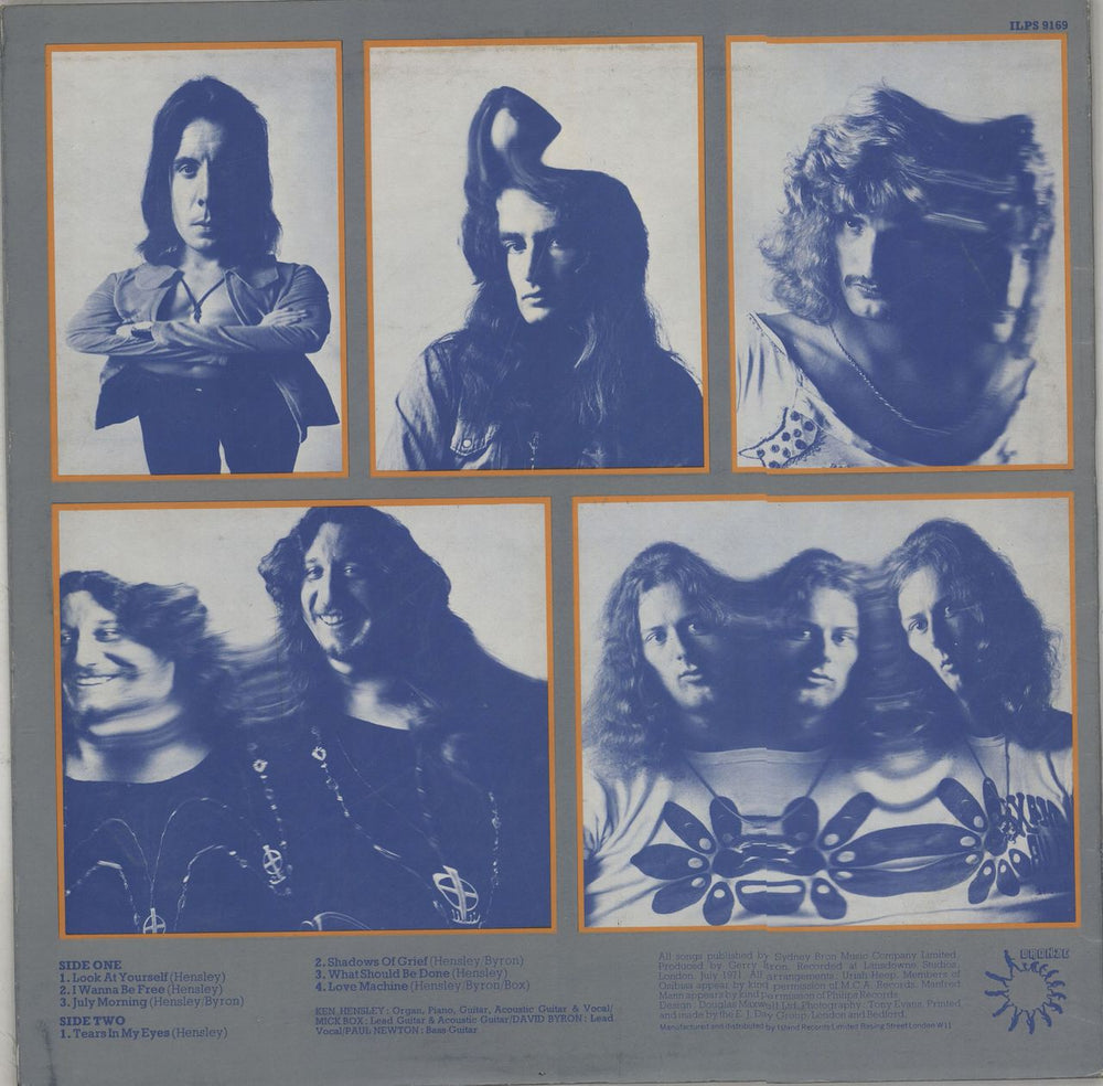 Uriah Heep Look At Yourself - 2nd - EX UK vinyl LP album (LP record)