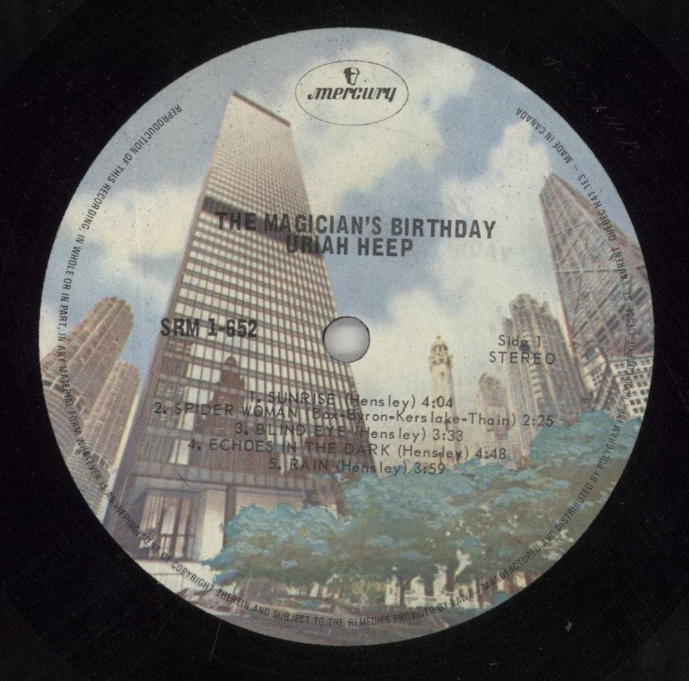 Uriah Heep The Magician's Birthday UK vinyl LP album (LP record) URILPTH863441