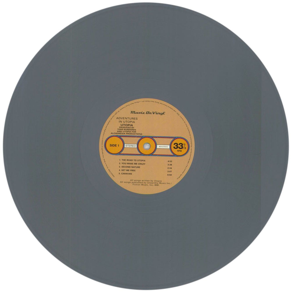 Utopia (US) Adventures In Utopia UK vinyl LP album (LP record) UTOLPAD846130