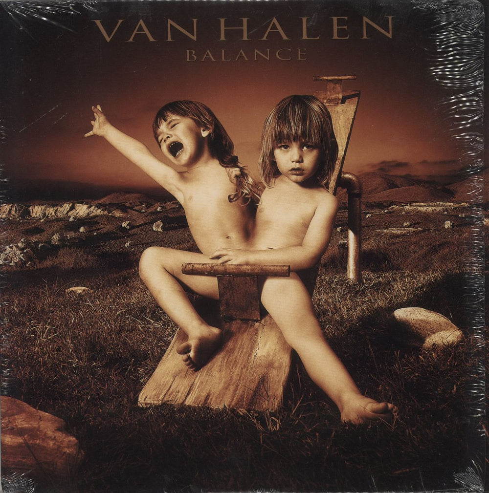 Van Halen Balance - Shrink US vinyl LP album (LP record) 45760-1