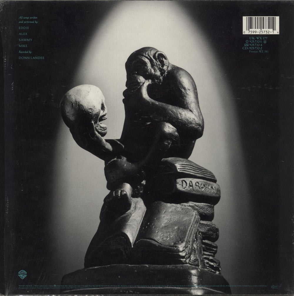 Van Halen OU812 - Embossed - Hype Stickered - Shrink UK vinyl LP album (LP record) 075992573214