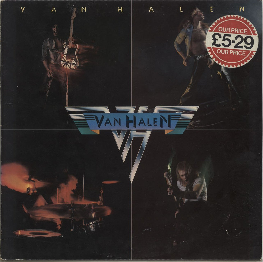 Van Halen Van Halen - EX UK vinyl LP album (LP record) K56470