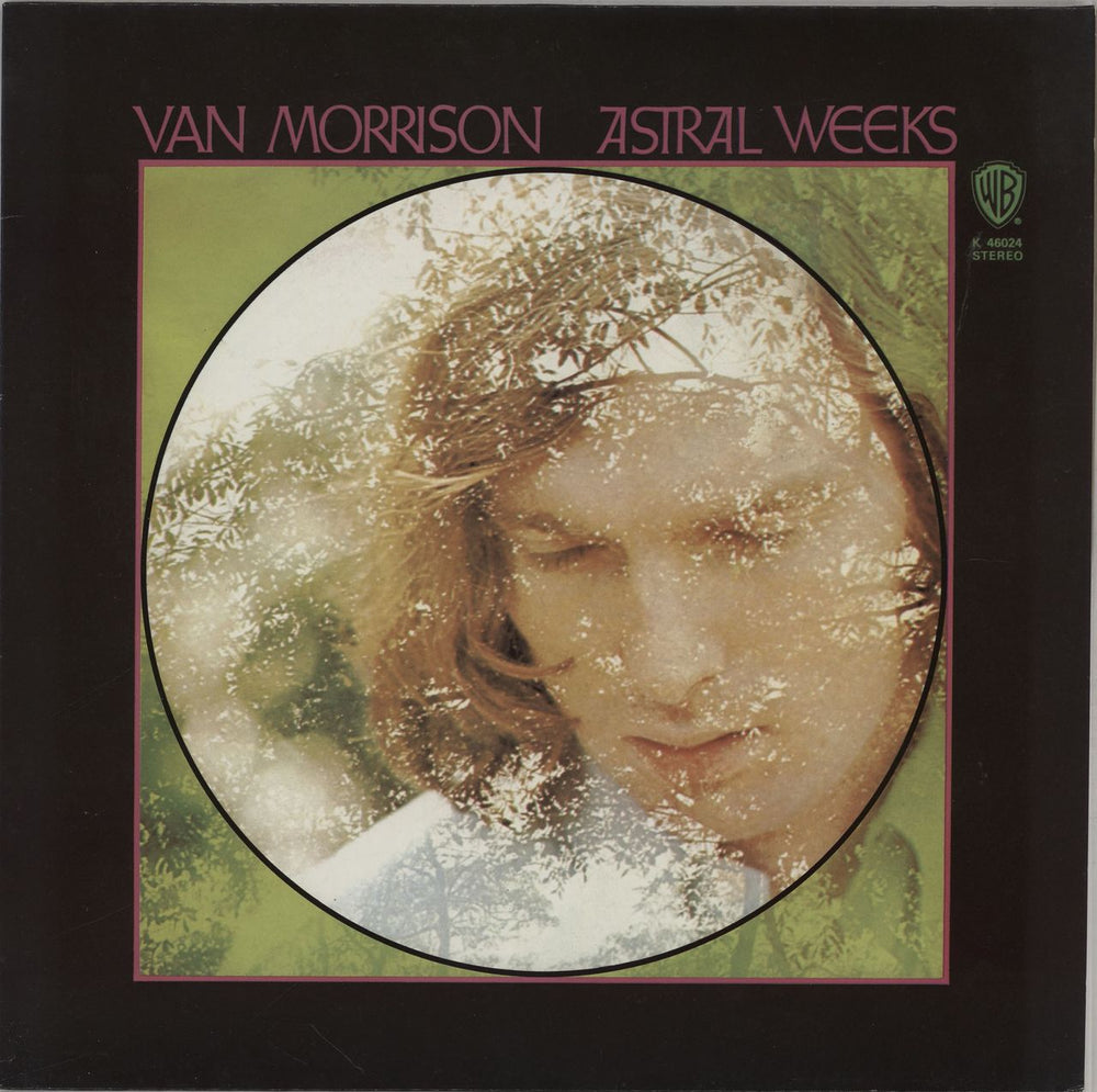 Van Morrison Astral Weeks - barcoded p/s German vinyl LP album (LP record) K46024