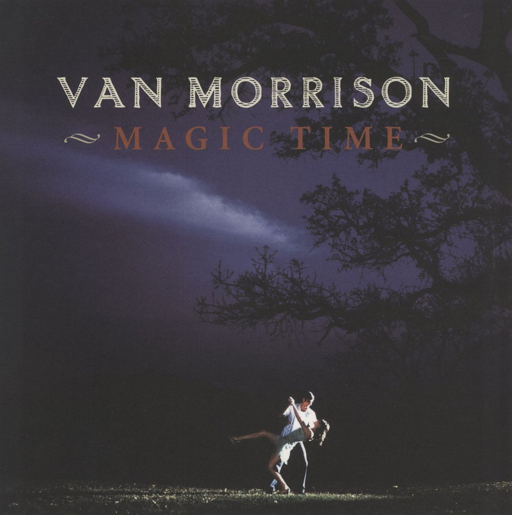 Van Morrison Magic Time UK vinyl LP album (LP record) 9871428