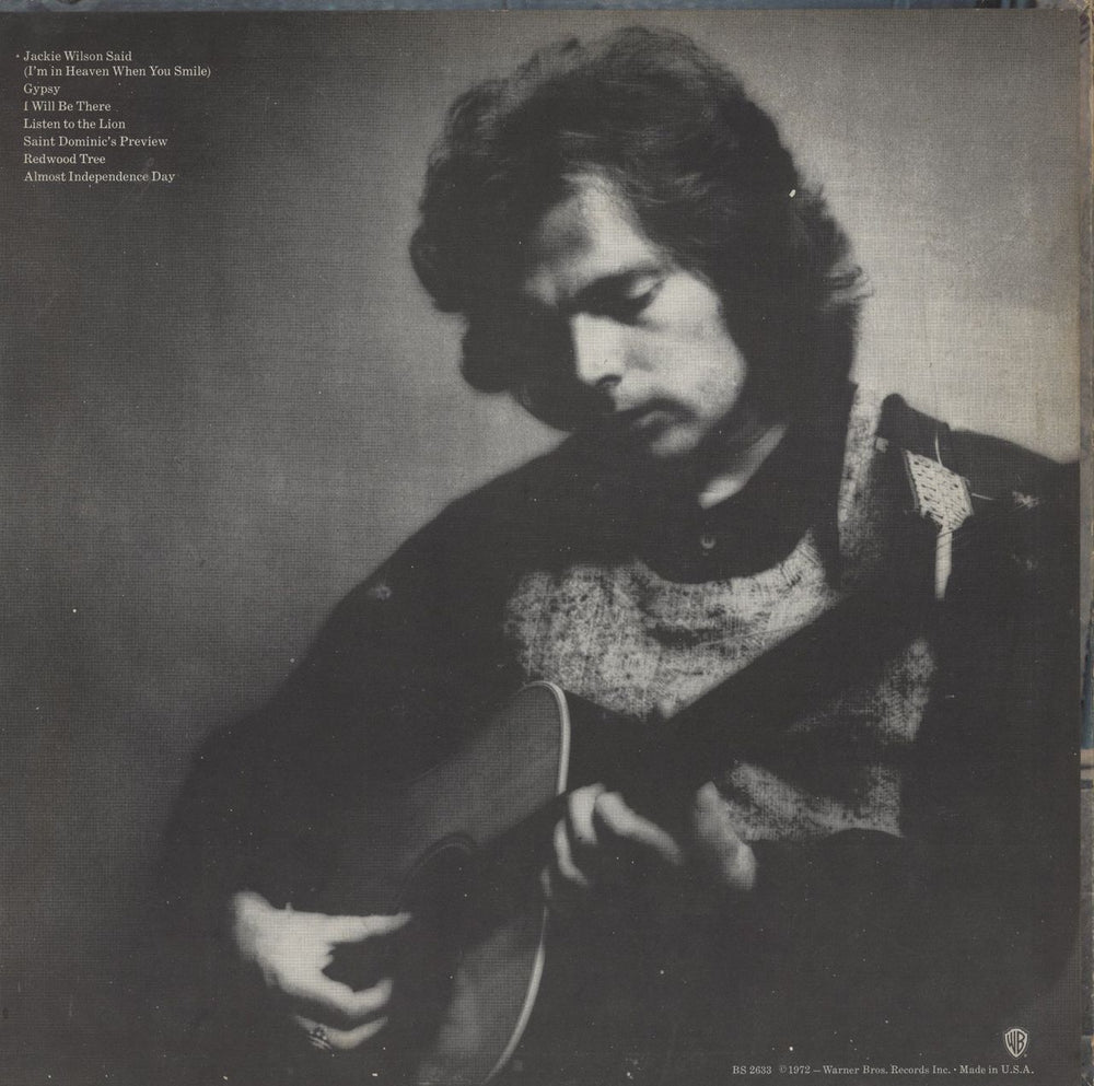 Van Morrison Saint Dominic's Preview + Insert US vinyl LP album (LP record)