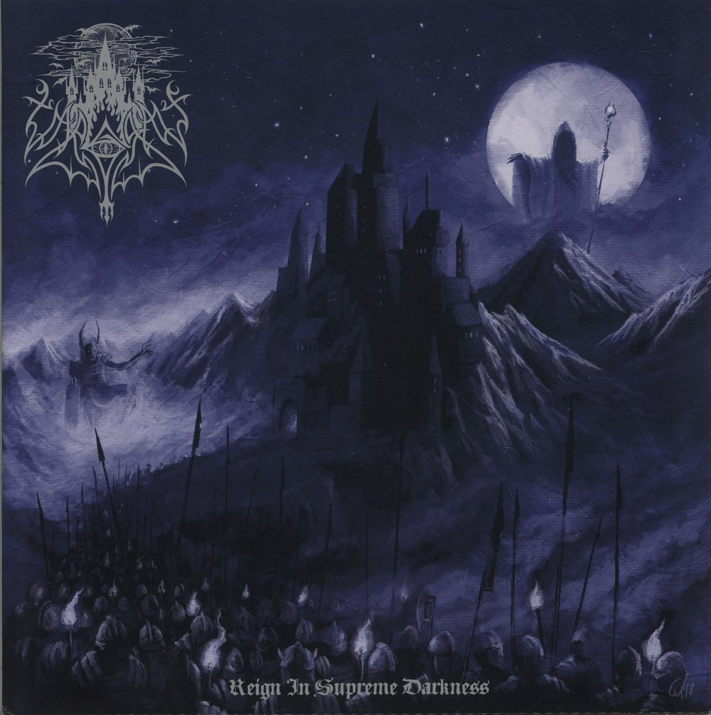 Vargrav Reign In Supreme Darkness Finnish vinyl LP album (LP record) EVIL-058