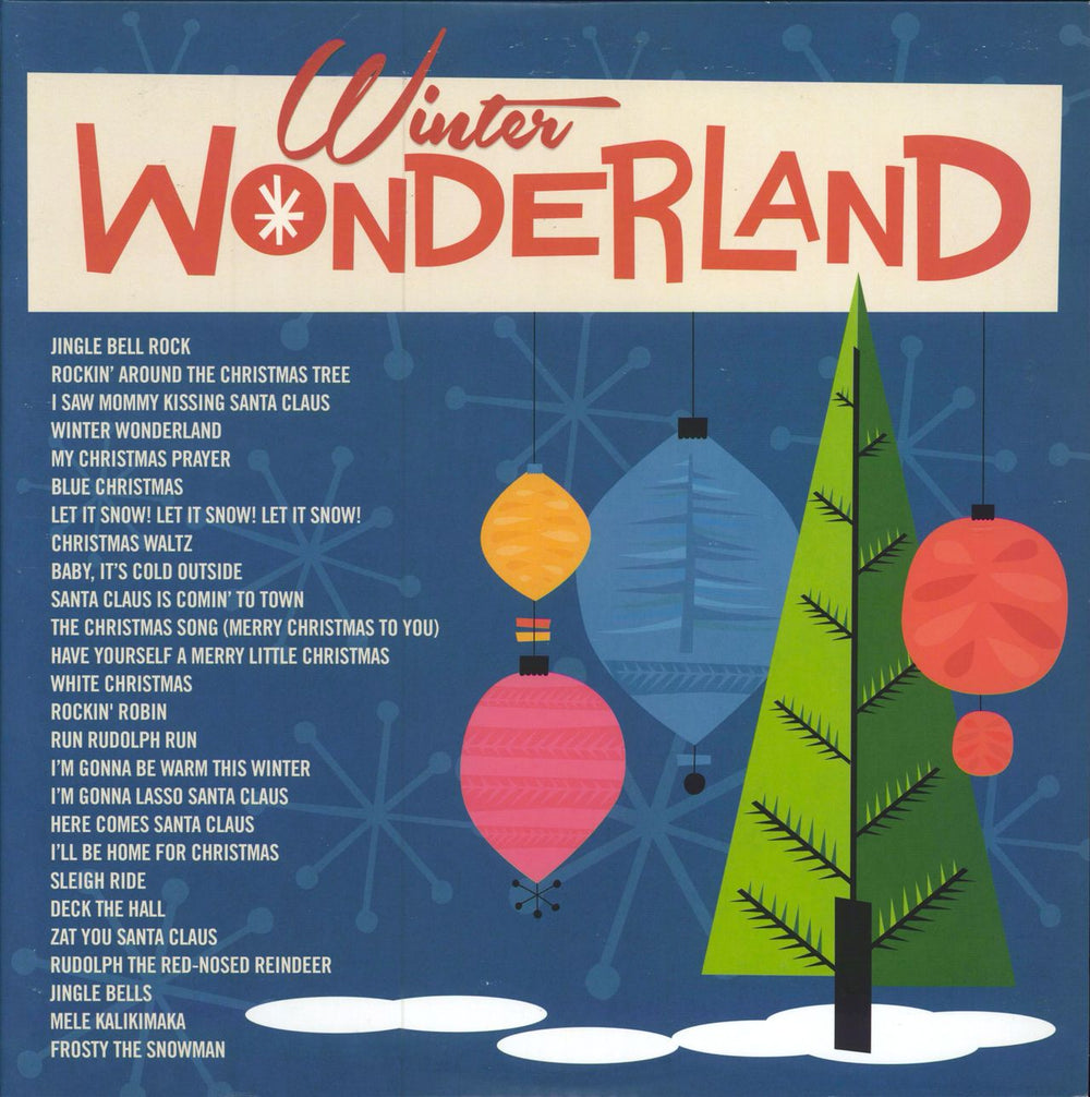 Various-50s/Rock & Roll/Rockabilly Winter Wonderland - 180gram Vinyl UK 2-LP vinyl record set (Double LP Album) DEMRECOMP008