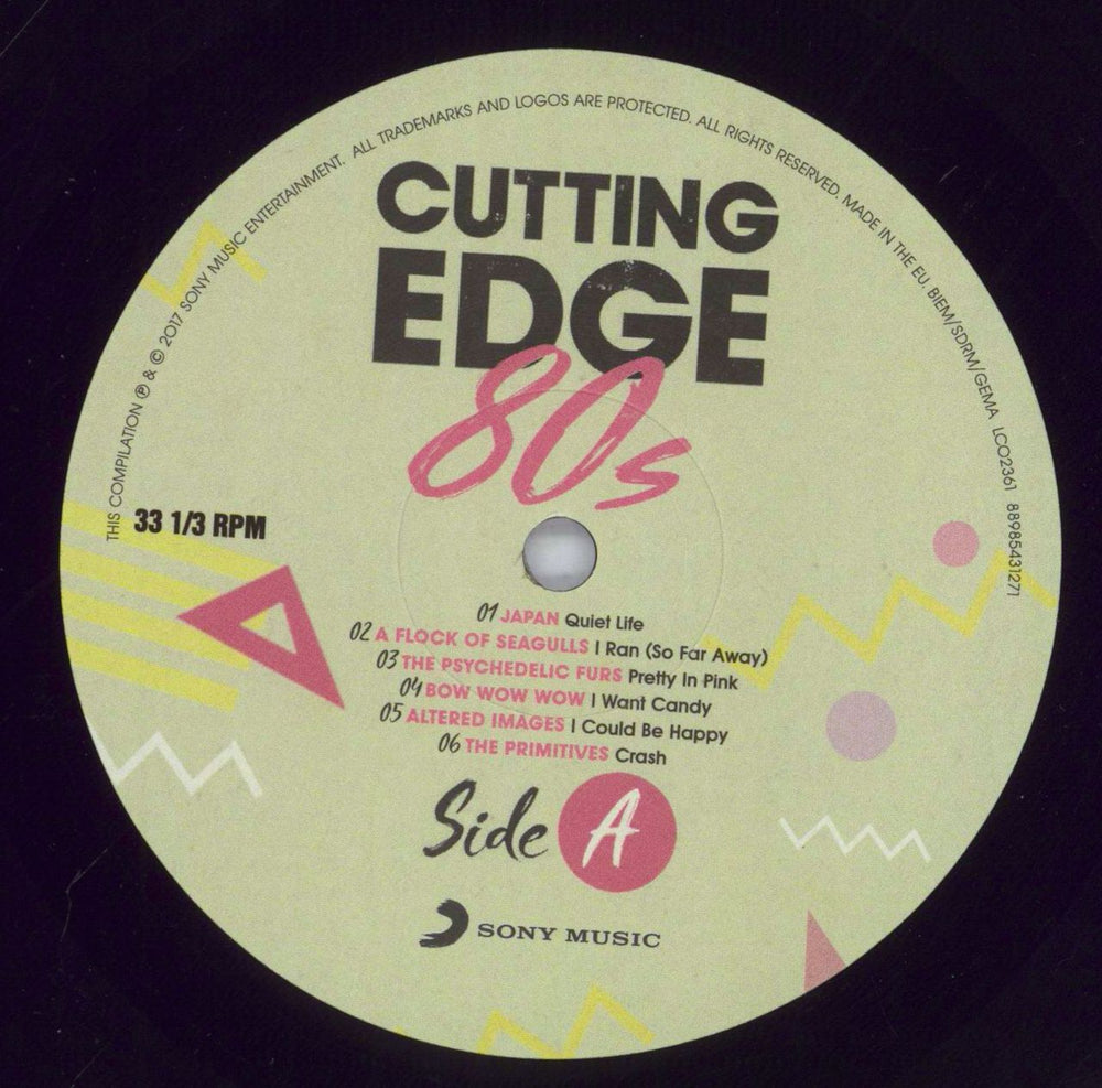 Various Artists Cutting Edge 80s [The Alternative Sound Of A Decade] UK 2-LP vinyl record set (Double LP Album) VAR2LCU830109