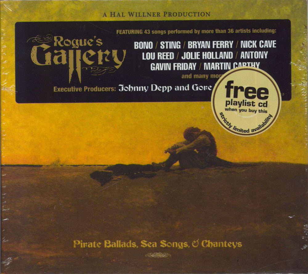 Various Artists Rogue's Gallery: Pirate Ballads, Sea Songs & Chanteys US 2 CD album set (Double CD) 68172