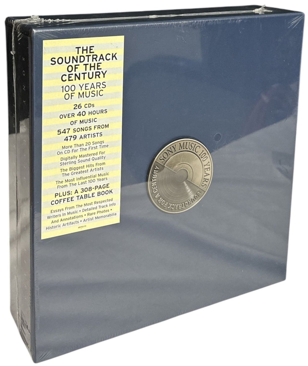 Various Artists Sony Music 100 Years: Soundtrack For A Century - Sealed US CD Album Box Set JXK65750