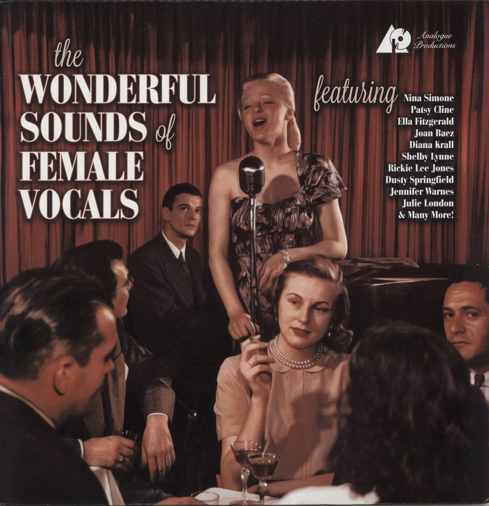 Various Artists The Wonderful Sounds Of Female Vocals - 200gm Vinyl US 2-LP vinyl record set (Double LP Album) APP122