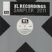 Various Artists XL Recordings Sampler 2011 UK Promo 2-LP vinyl record set (Double LP Album) XLT542