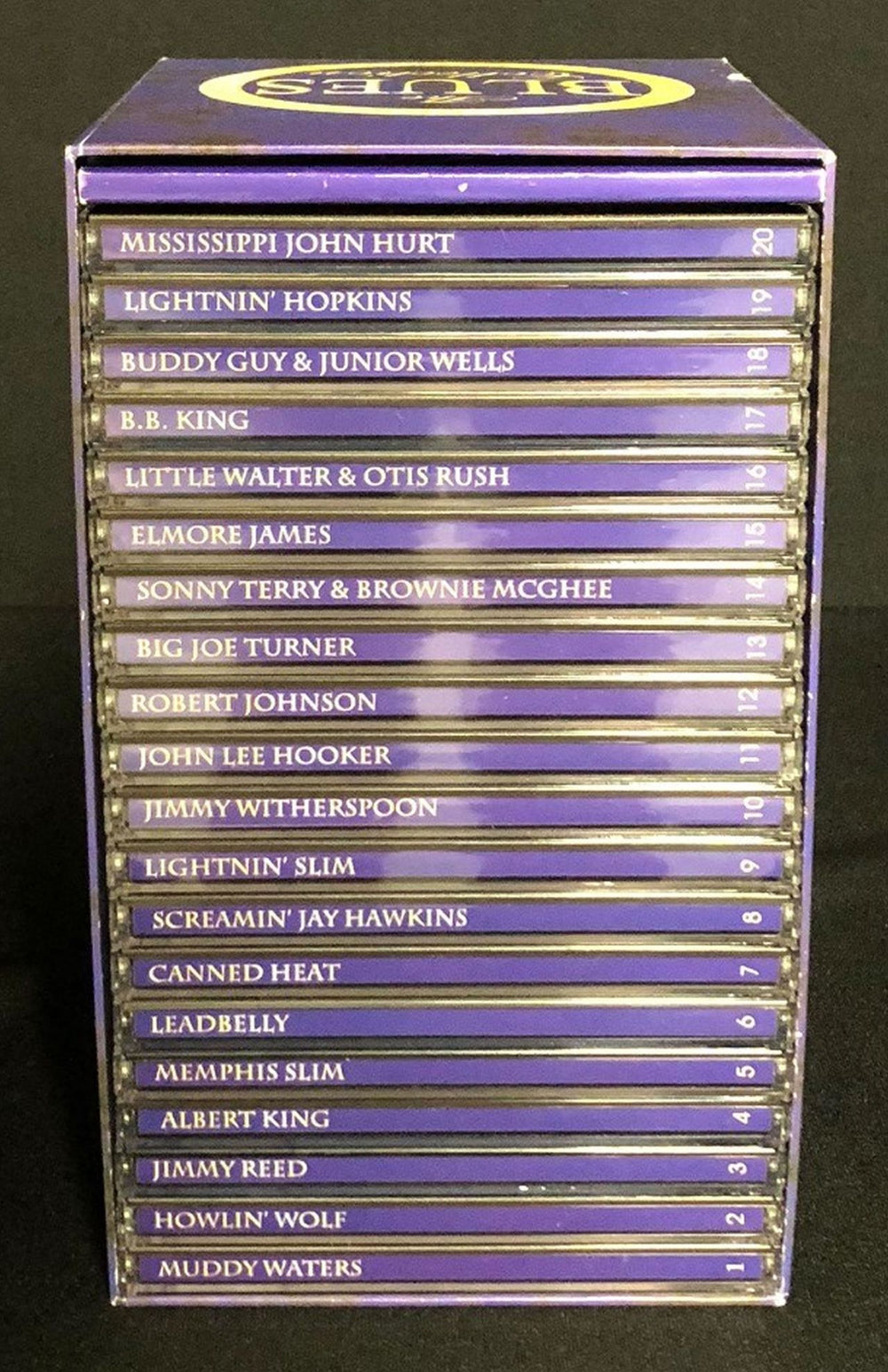 Various-Blues & Gospel The Blues Collection UK CD Album Box Set V-BDXTH729532