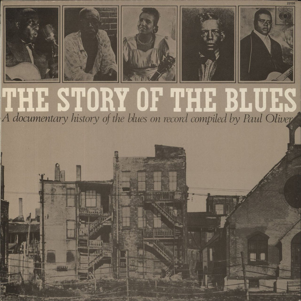 Various-Blues & Gospel The Story Of The Blues - 2nd UK 2-LP vinyl record set (Double LP Album)