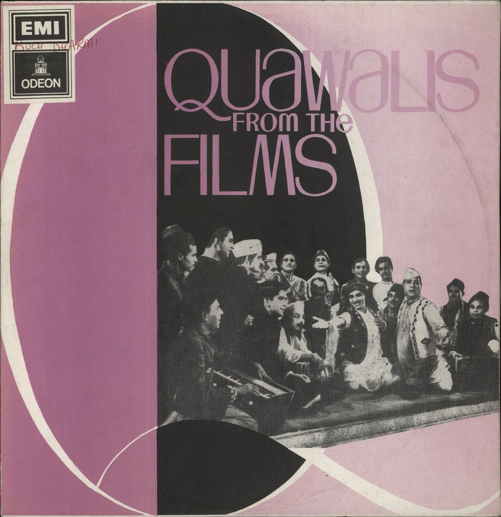 Various-Bollywood Quawalis From The Films Pakistani vinyl LP album (LP record) LKDA56