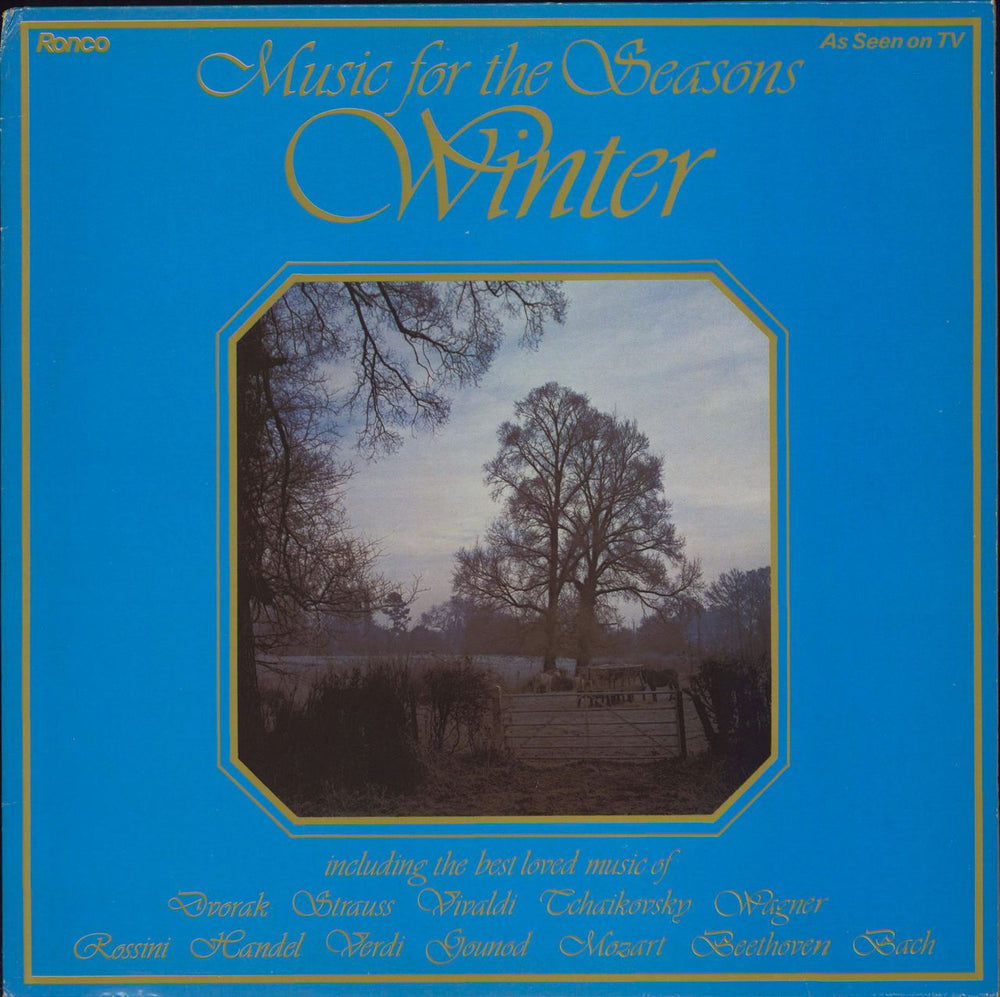 Various-Classical & Orchestral Music For The Seasons - Spring, Summer, Autumn & Winter UK 4-LP vinyl album record set