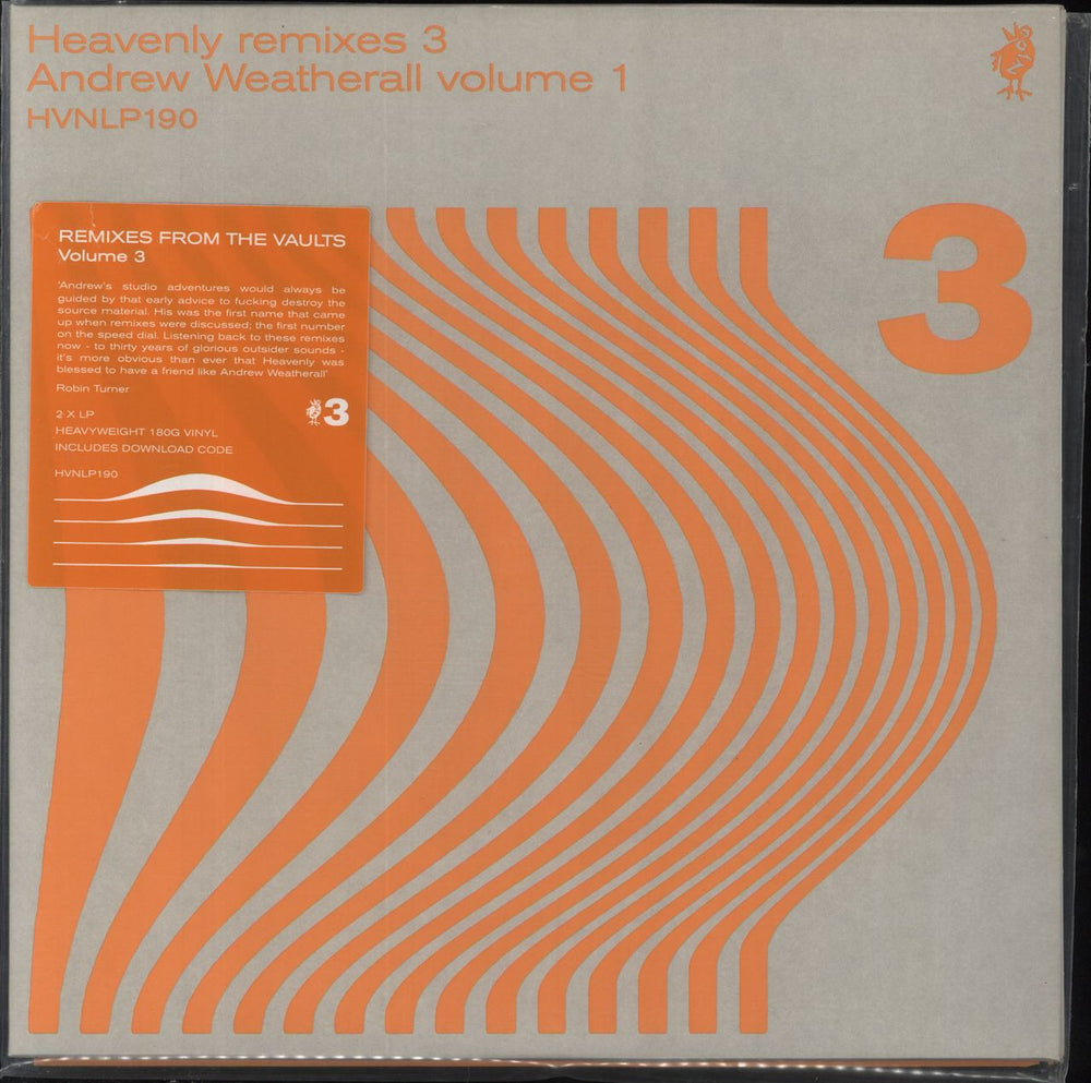 Various-Dance Heavenly Remixes 3: Andrew Weatherall Volume 1 - 180gram UK 2-LP vinyl record set (Double LP Album) HVNLP190