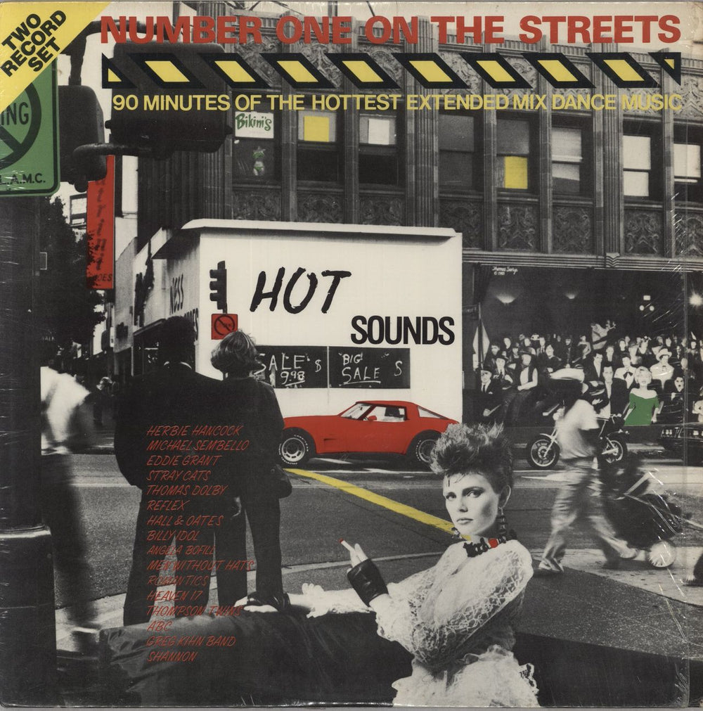 Various-Dance Number One On The Street - Shrink US 2-LP vinyl record set (Double LP Album) JCI-1102