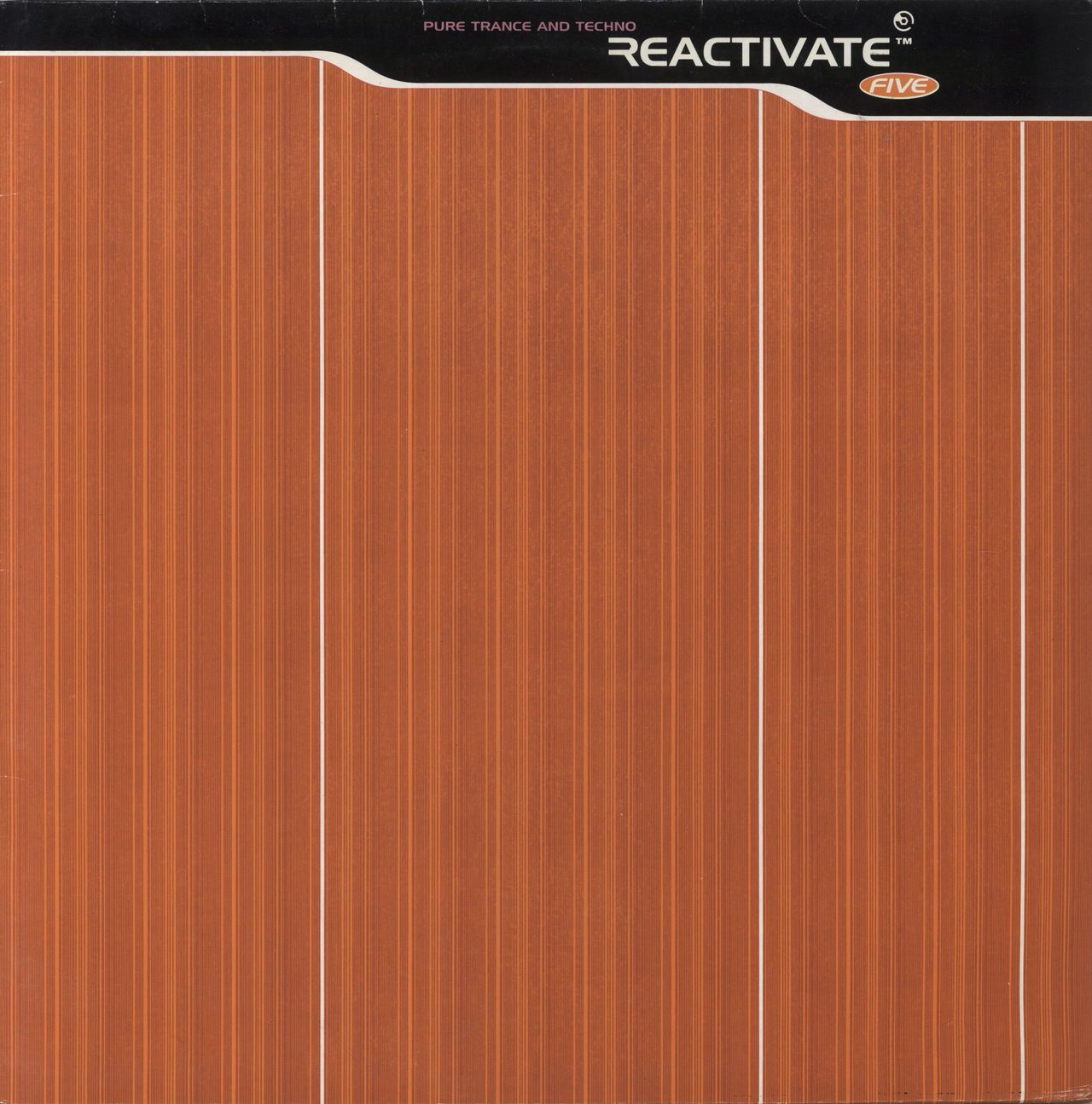 Various-Dance Reactivate Five - Pure Trance And Techno UK 2-LP vinyl record set (Double LP Album) REACTLP010