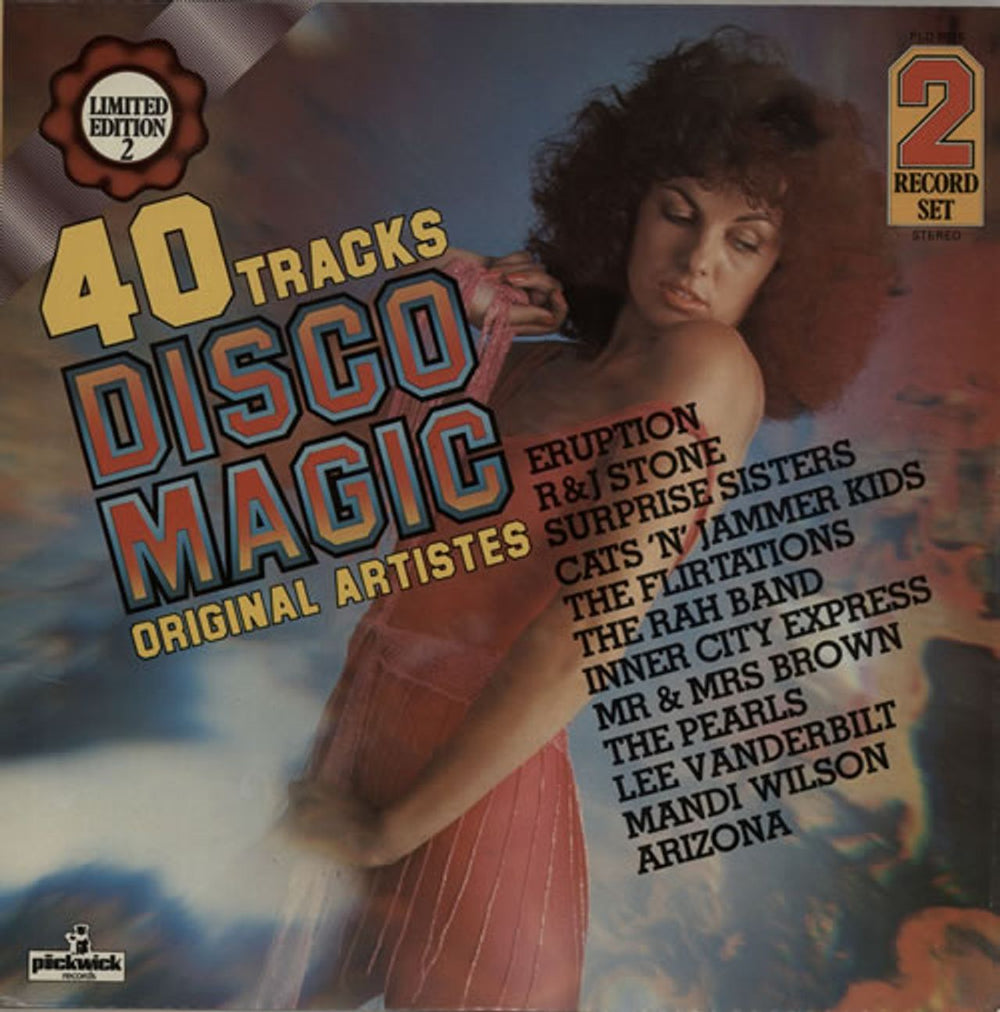 Various-Disco Disco Magic UK 2-LP vinyl record set (Double LP Album) PLD8015