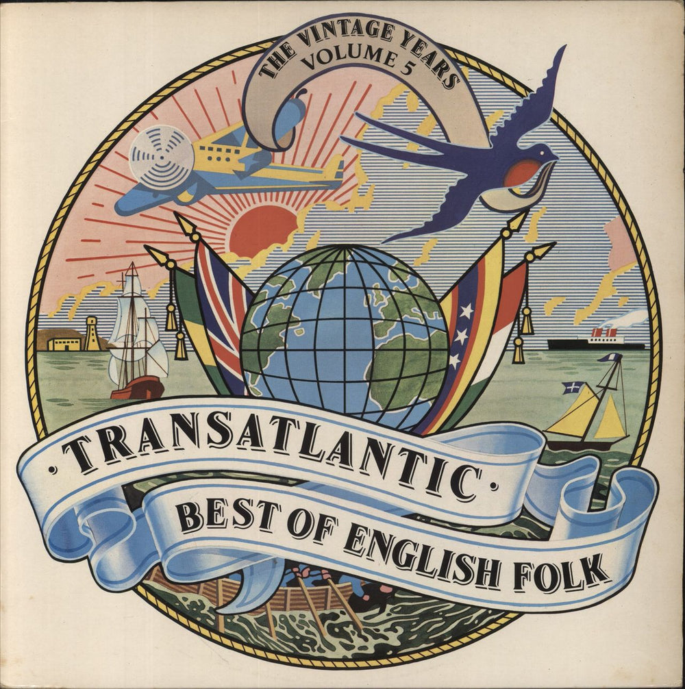 Various-Folk Best Of English Folk UK vinyl LP album (LP record) MTRA2005