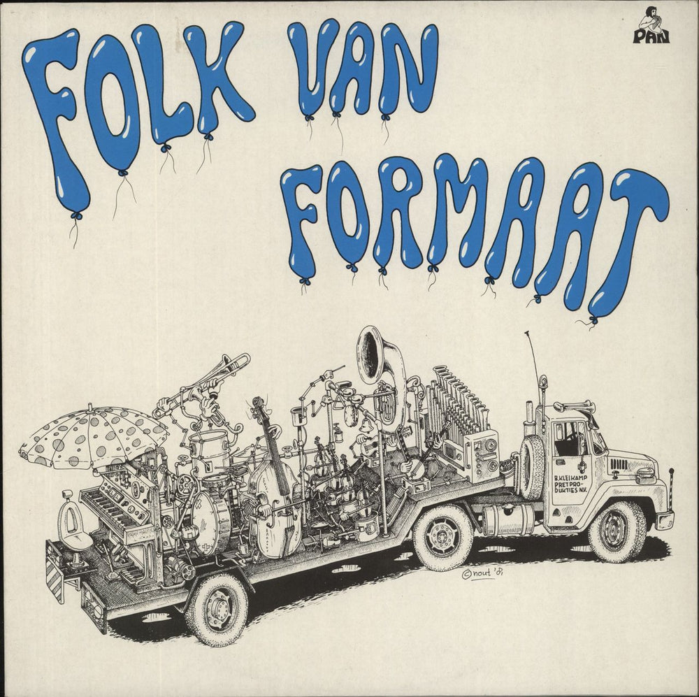 Various-Folk Folk Van Formaat Dutch vinyl LP album (LP record) PAN0109