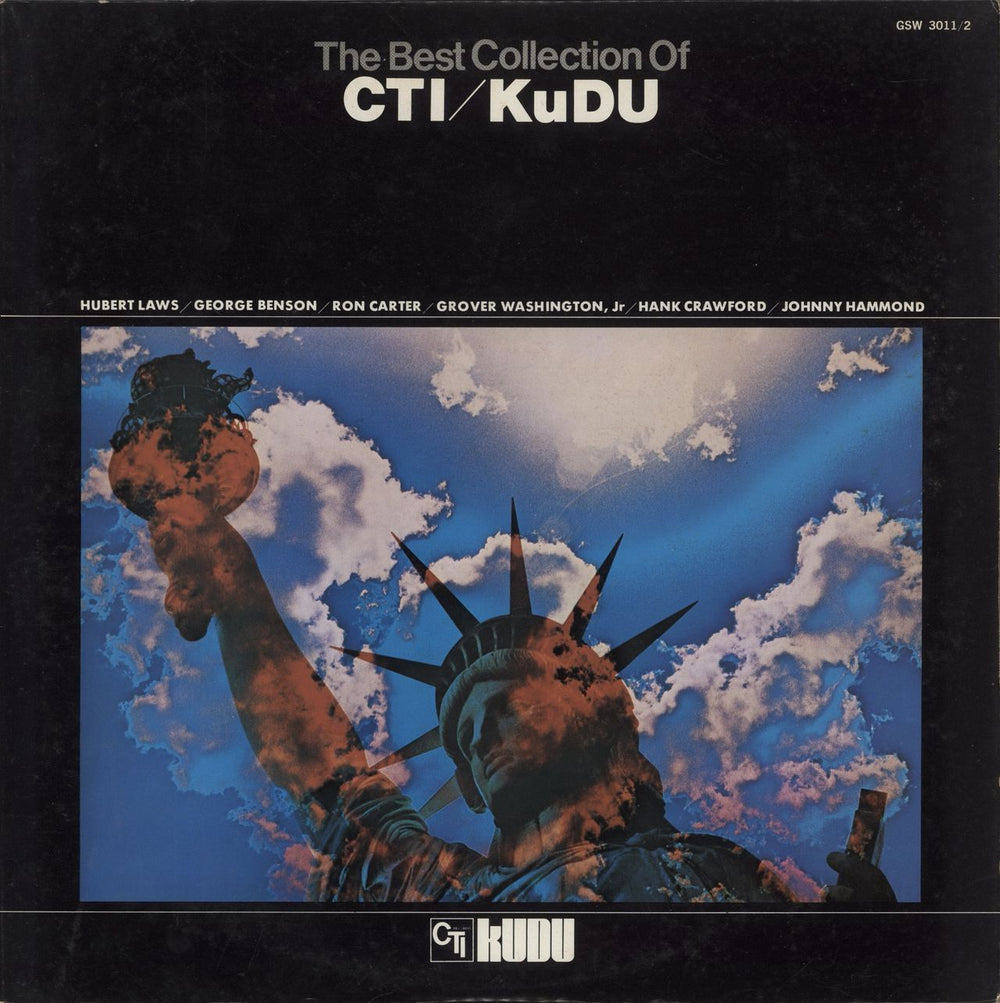Various-Jazz The Best Collection Of CTI/KuDU Japanese Promo 2-LP vinyl record set (Double LP Album) GSW3011/2