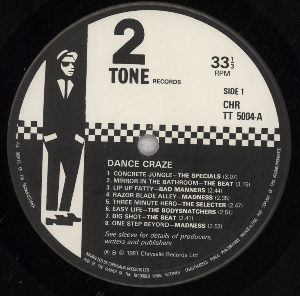 Various-Mod & 2-Tone Dance Craze The Best Of British Ska... Live! UK vinyl LP album (LP record) MVALPDA485360