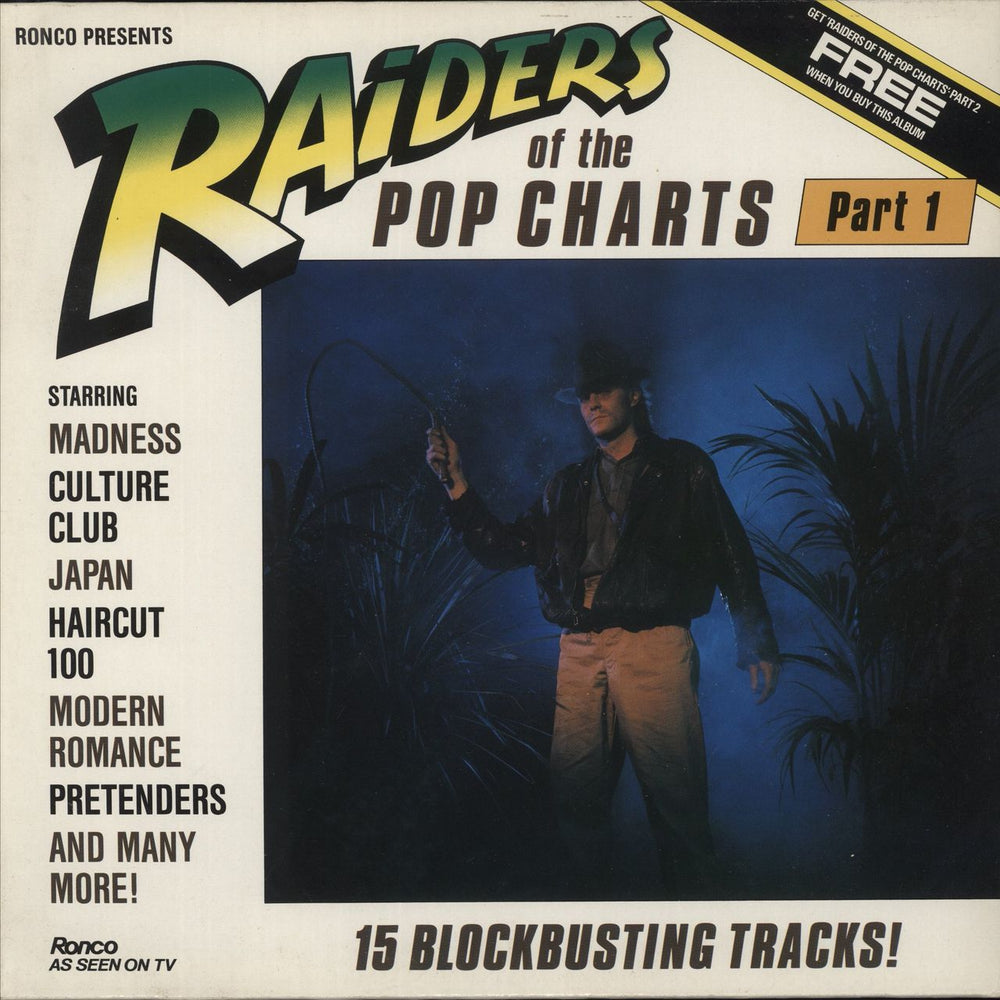 Various-Pop Raiders Of The Pop Charts - Parts 1 & 2 UK 2-LP vinyl record set (Double LP Album) RTL2088