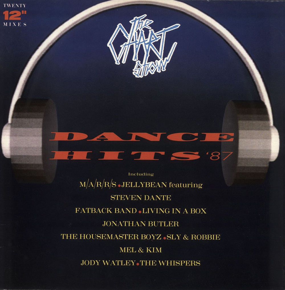 Various-Pop The Chart Show - Dance Hits '87 UK 2-LP vinyl record set (Double LP Album) ADD1
