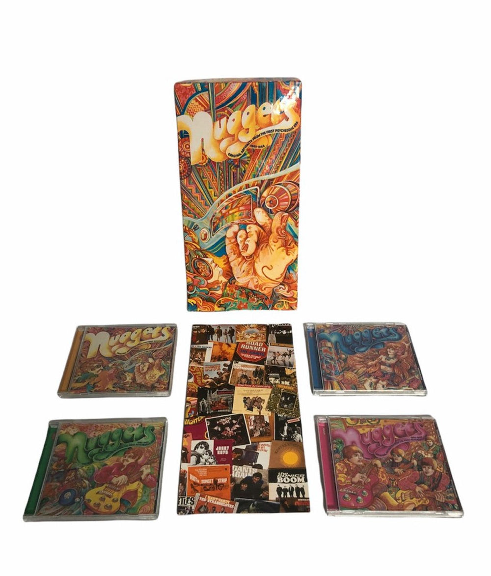 Various-Prog & Psych Nuggets - Original Artyfacts From The First Psychedelic Era US CD Album Box Set 081227546625