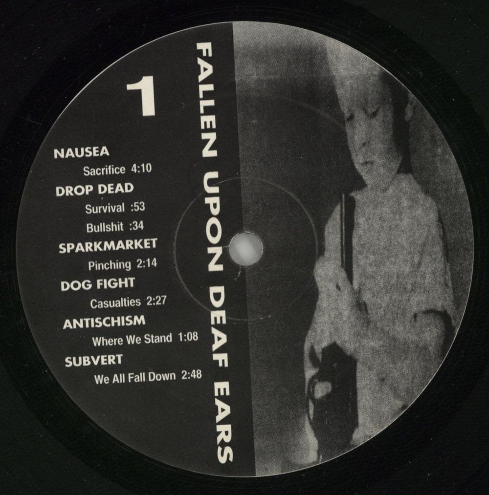 Various-Punk & New Wave Fallen Upon Deaf Ears US 10" vinyl single (10 inch record) PVA10FA866631