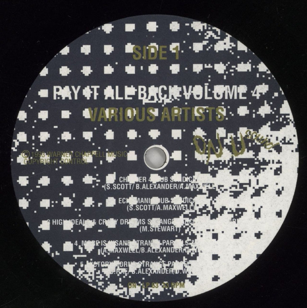Various-Reggae & Ska Pay It All Back Volume 4 UK vinyl LP album (LP record) V-ALPPA863298