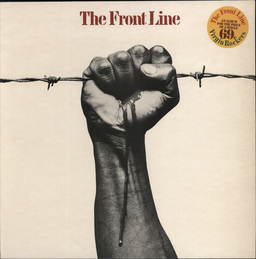 Various-Reggae & Ska The Front Line - Price stickered - EX UK vinyl LP album (LP record) VC503