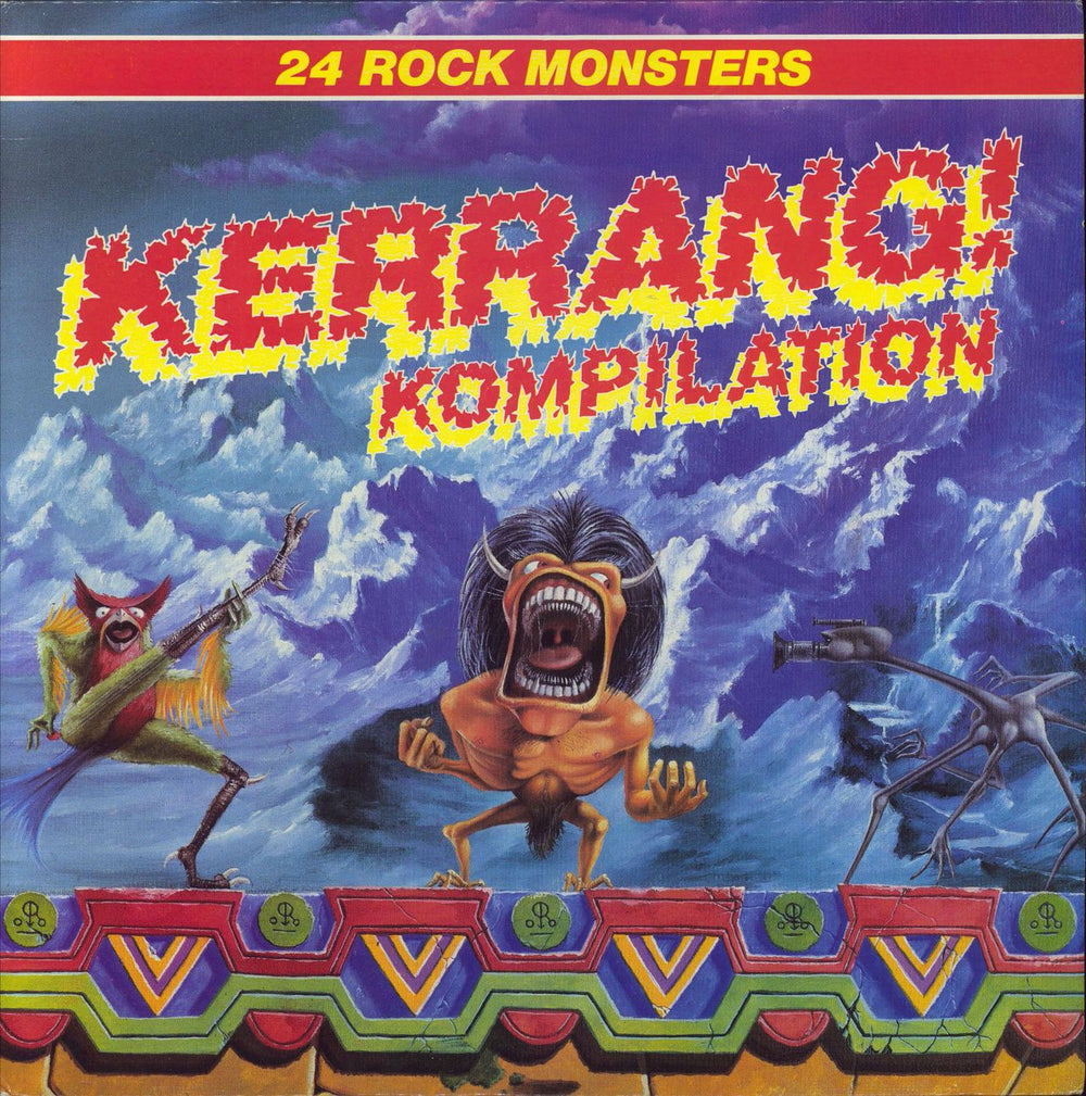 Various-Rock & Metal Kerrang! Kompilation - Factory Sample UK 2-LP vinyl record set (Double LP Album) KER1