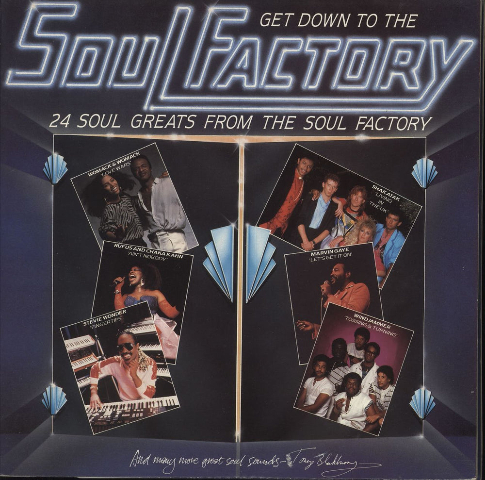 Various-Soul & Funk The Soul Factory UK 2-LP vinyl record set (Double LP Album) SLTD14