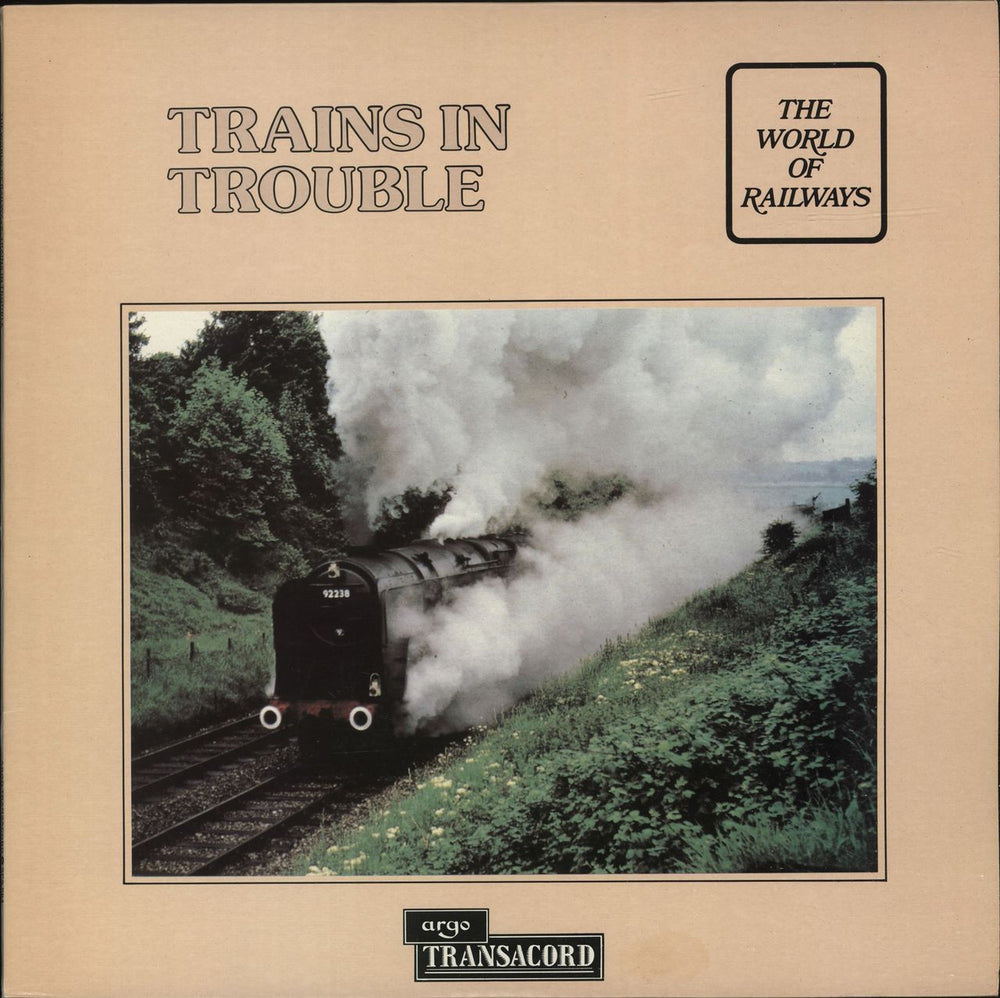 Various-Trains Trains In Trouble UK vinyl LP album (LP record) SPA564