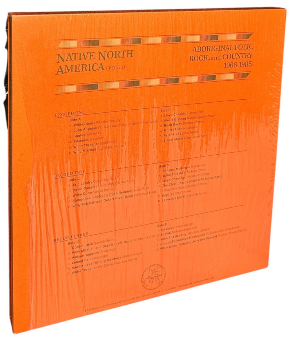 Various-World Music Native North America [Vol. 1] [Aboriginal Folk, Rock, And Country 1966-1985] US Vinyl Box Set 826853010313