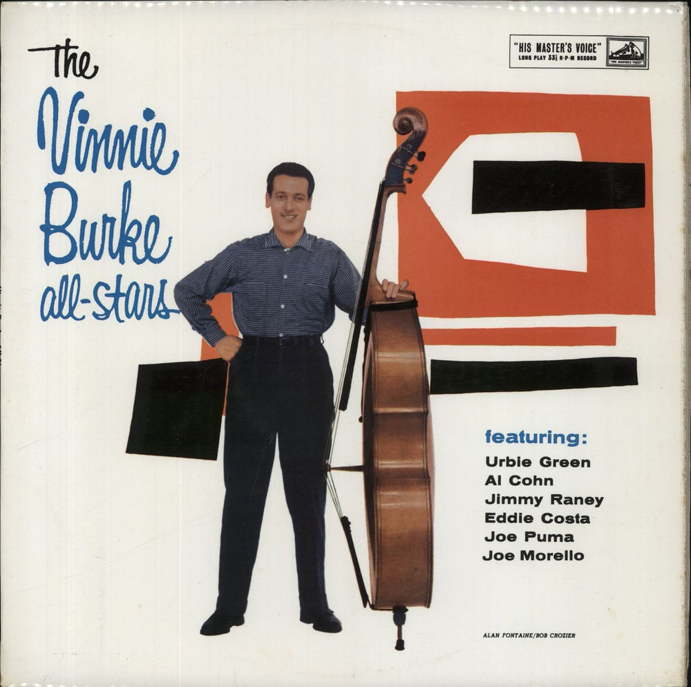 Vinnie Burke The Vinnie Burke All-Stars UK vinyl LP album (LP record) CLP1217